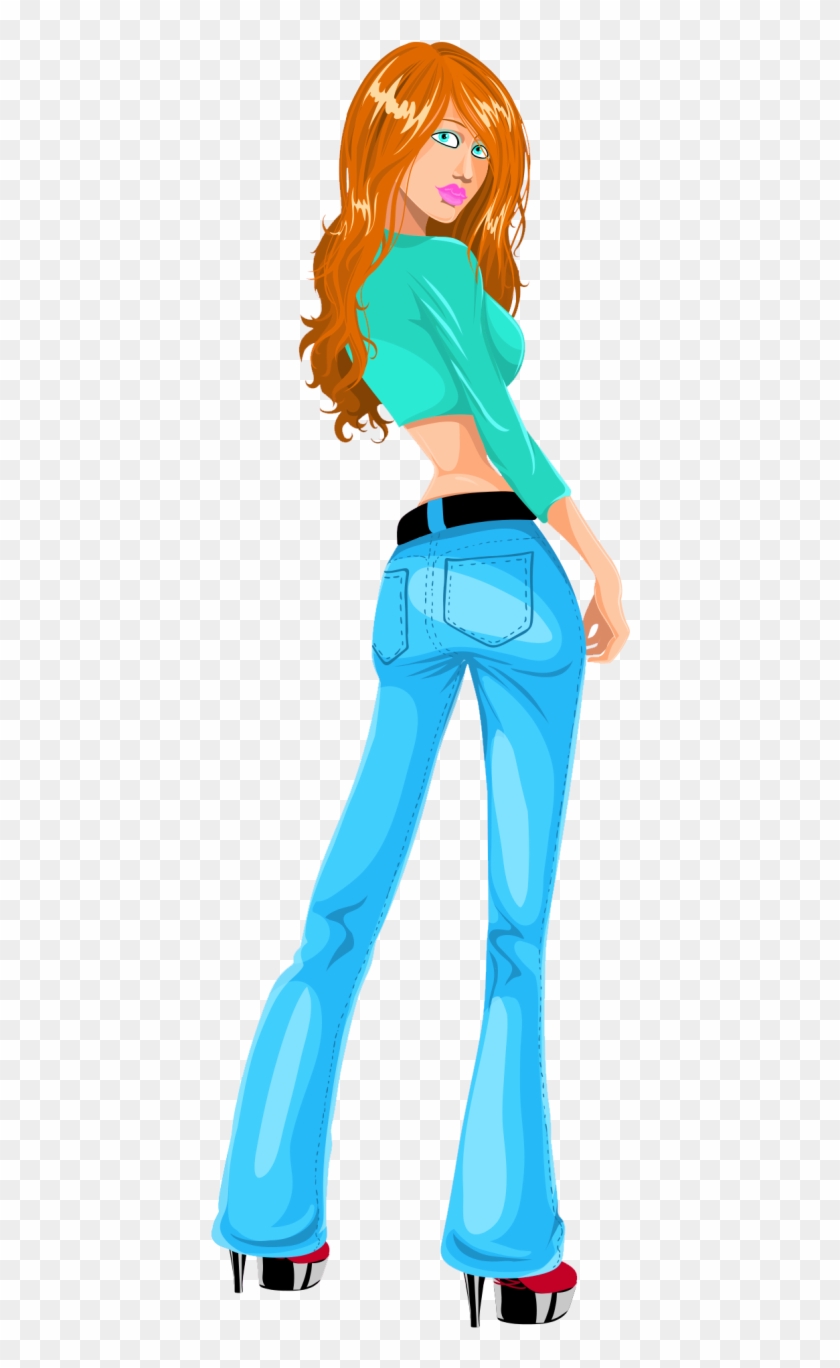 Girls Vector 500*1380 Transprent Png Free Download - Girls Vector 500*1380 Transprent Png Free Download #350134