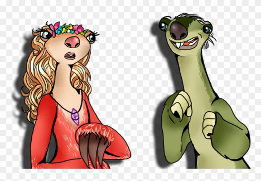 Sloth Clipart Sid - Ice Age Sid X Brooke #350235