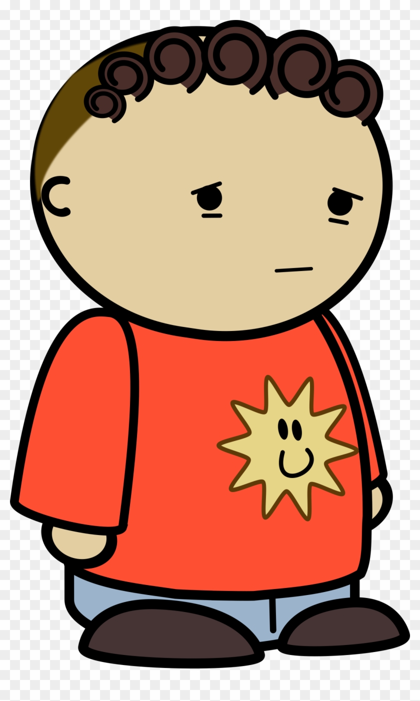 Sad Cartoon People 11, Buy Clip Art - Angry Character #350244