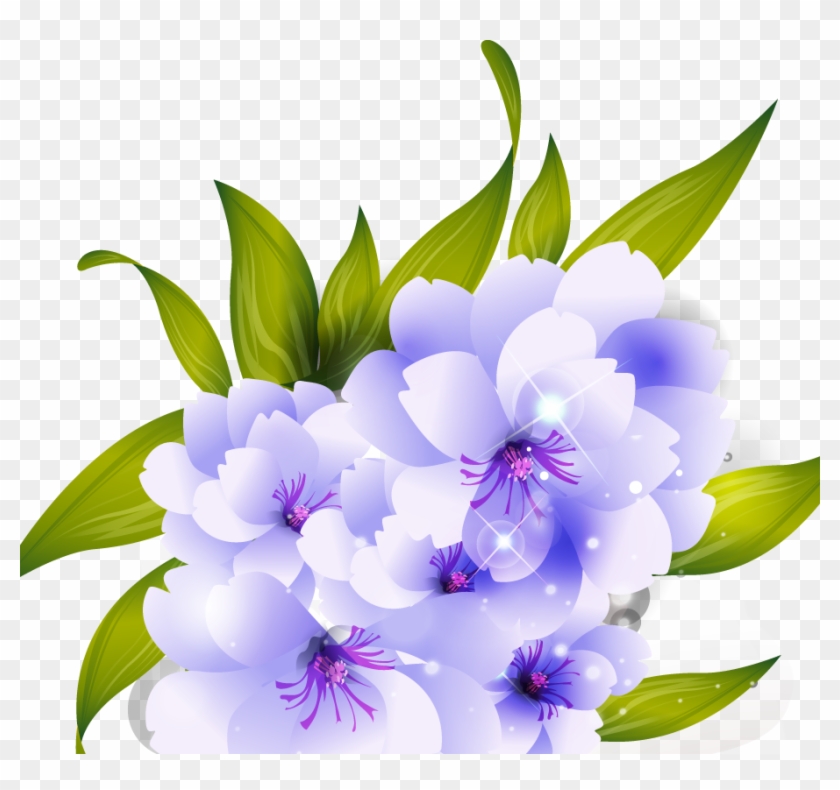 Flower Vector Hq Png By Cherryproductionsorg - Flower Purple Vector Png #350333