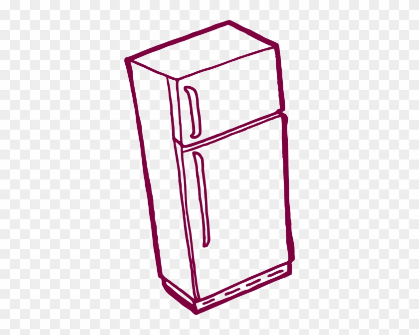 Refrigerator - Clipart - Do After She Says No #350398