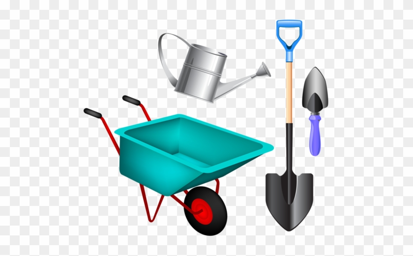 Clip Art - Garden Tools Clip Art Png #350422