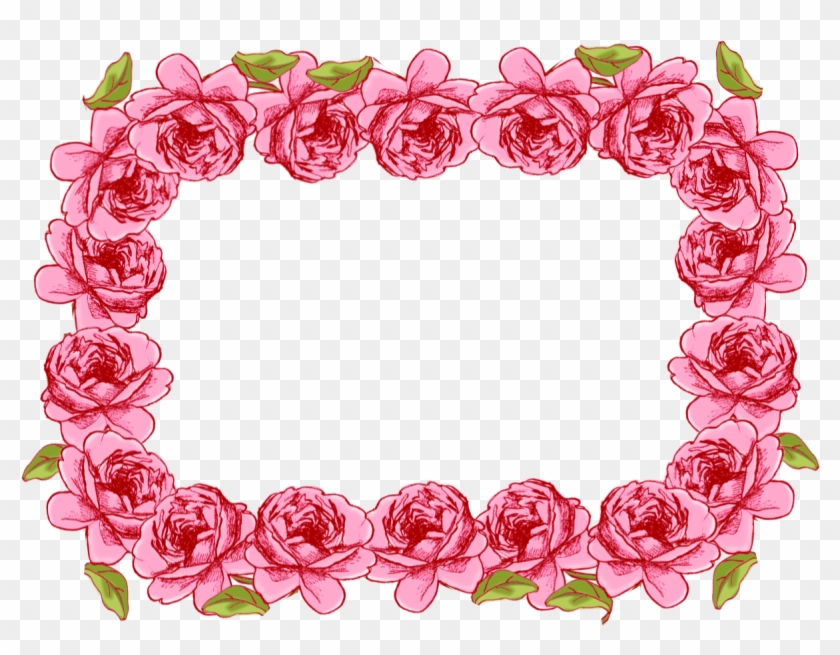 Pink Vintage Frames Png #350495