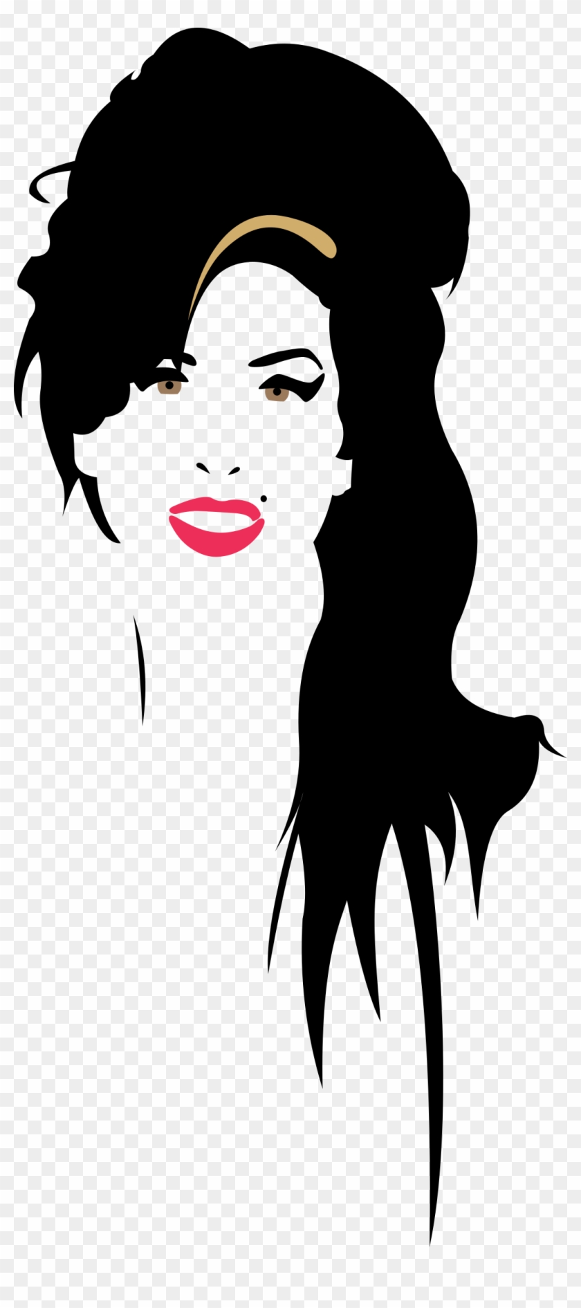 Clipart - Amy Winehouse Vector Png #350521