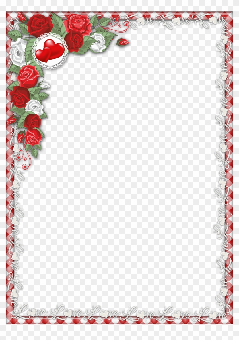 Love Frame Png Image - Love Photo Frame Png #350572