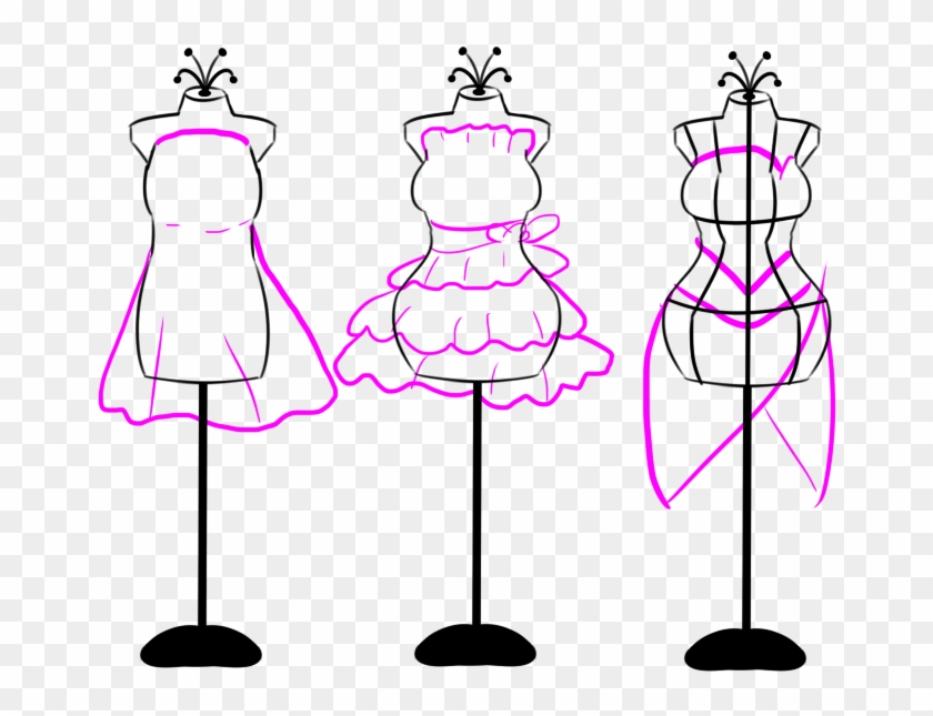 Dress Form Base P2u By Bunniiadopts On Deviantart - Chibi #350589