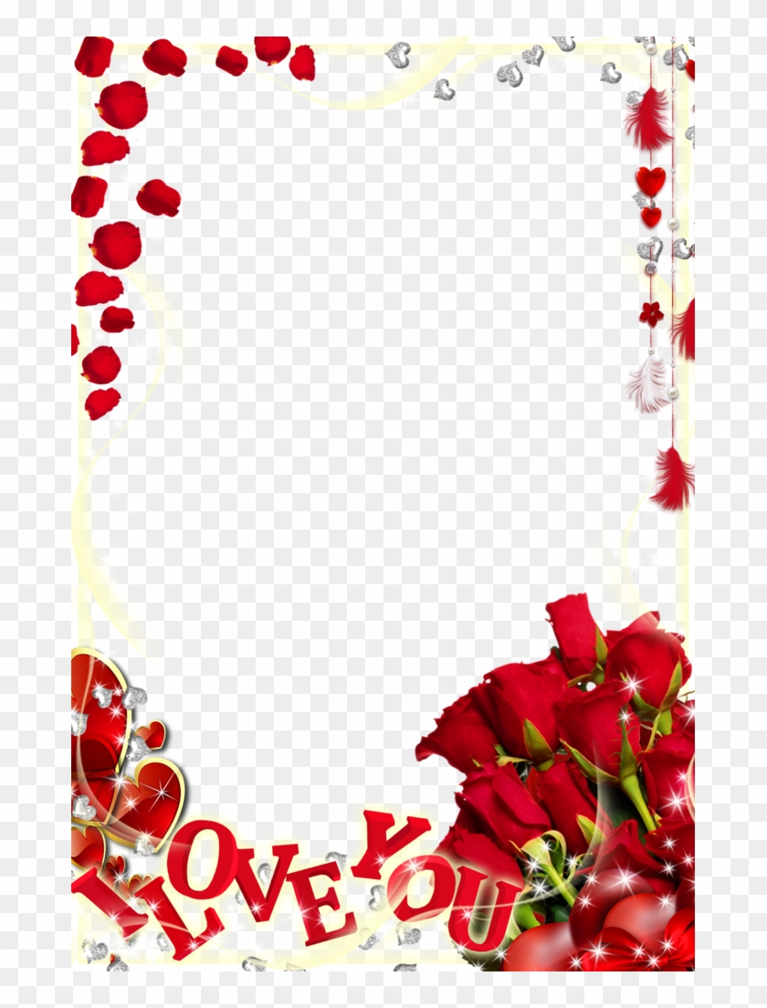 Love Frame Png Clipart - Love Photo Frames #350594