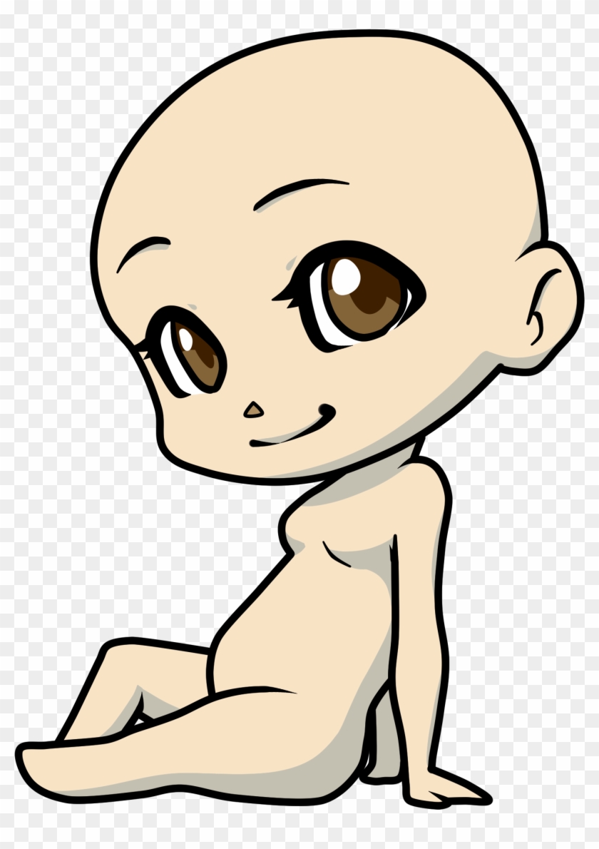 Free Anime Boy Base Sitting - Chibi Boy Sitting Down #350619