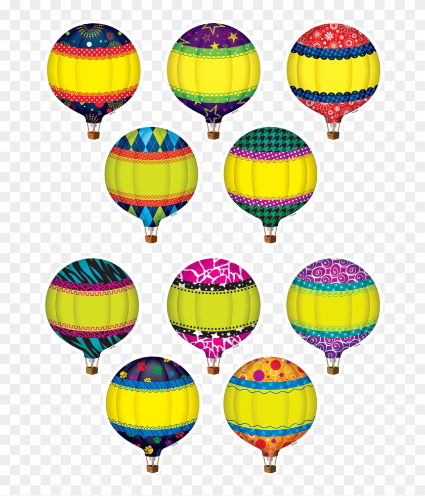 Tcr5295 Hot Air Balloons Accents Image - Teacher Created Resources 5295 Hot Air Balloons Accents #350777