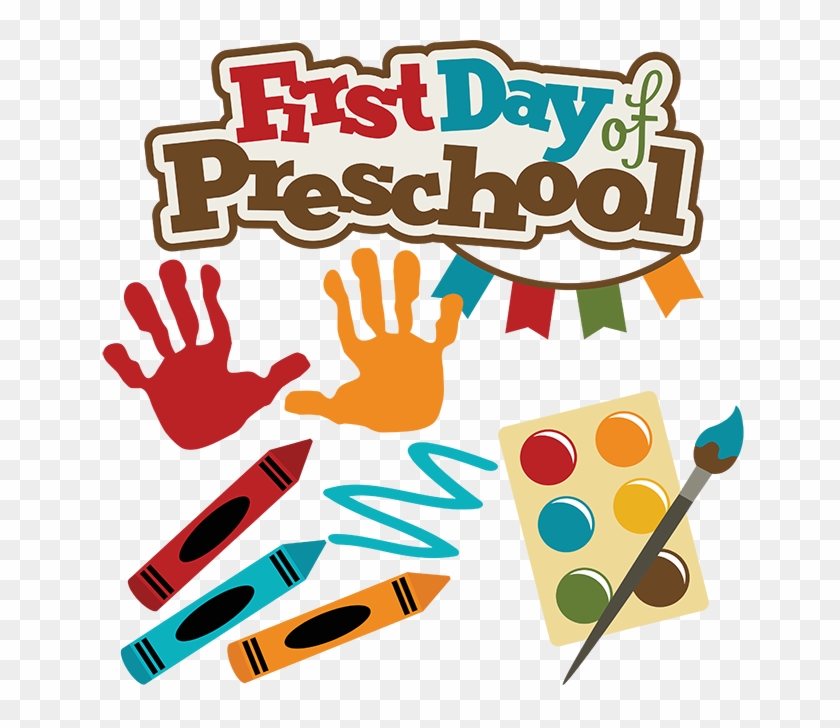 First Day Of Preschool Svg School Svg Files Crayon - First Day Of Pre School #350822
