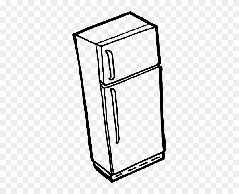 Refrigerator - Clipart - Do After She Says No #350831