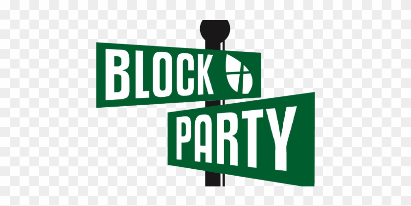 Block Party - Block Party Street Sign #350834