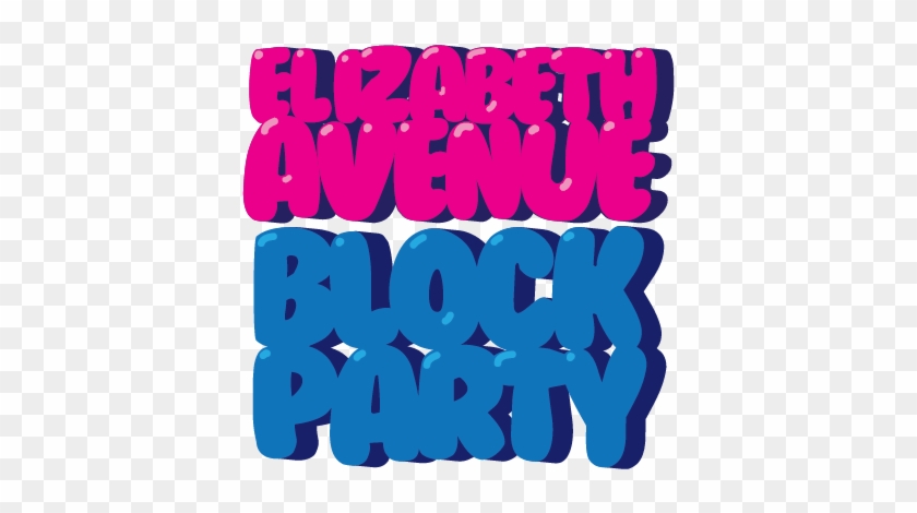 Block Party Letters-big - Graphic Design #350868