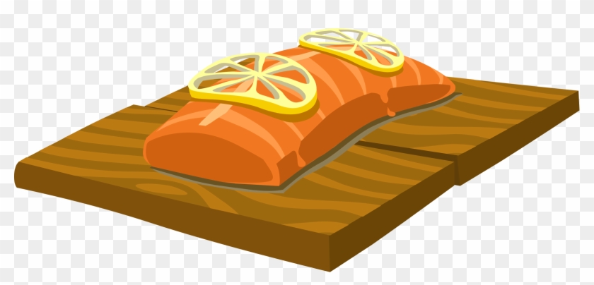 Salmon Food Clip Art #350888