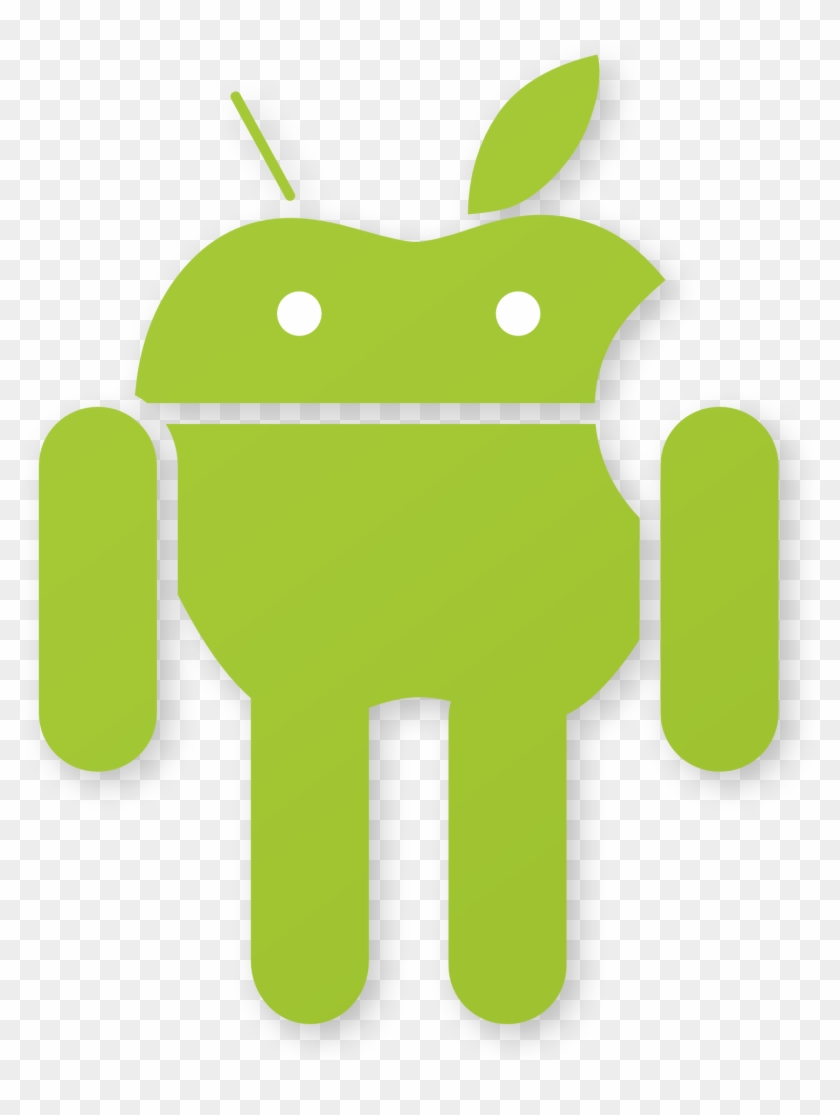 Simbol apple logo android