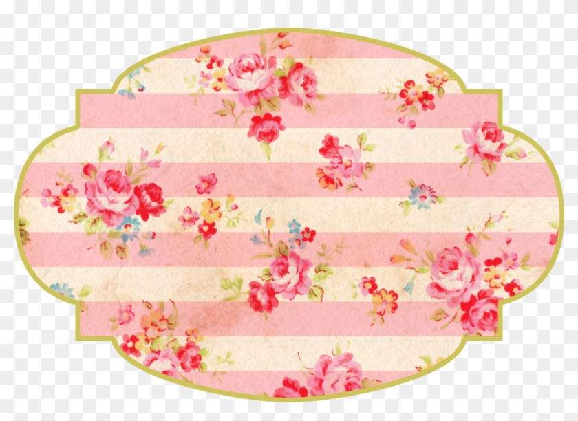 Free Shabby Floral Tags By Fptfy 1 - Tag Vintage Floral #350895