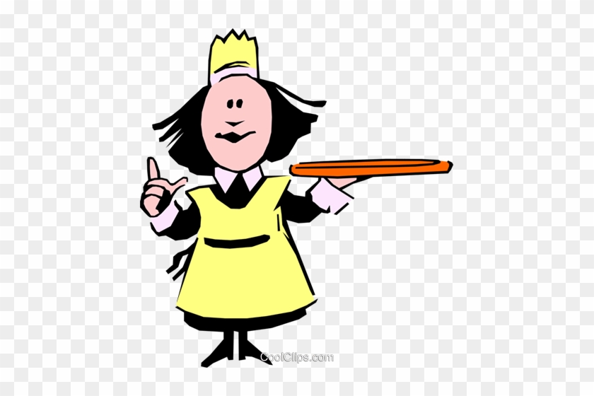 Inspirational Cartoon Waitress Cartoon Waitress Royalty - Waitress Clip Art #350920