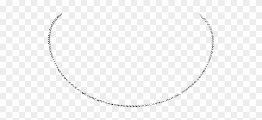 Cartier Short Necklace In White Gold - Circle #351053