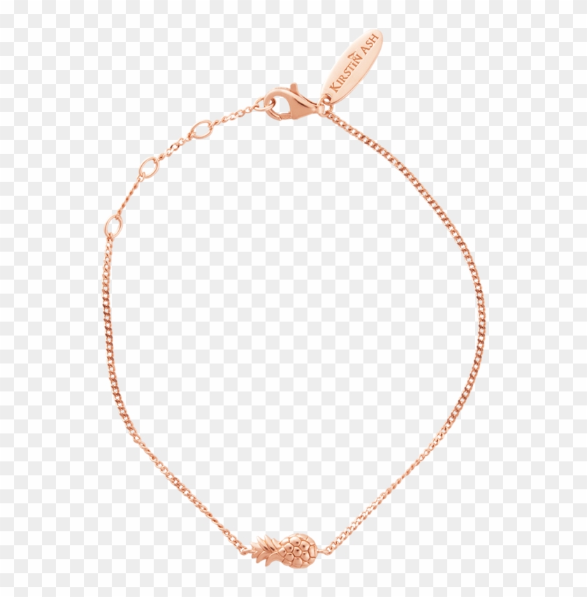 Pineapple Charm Bracelet Product Image - Gold #351061