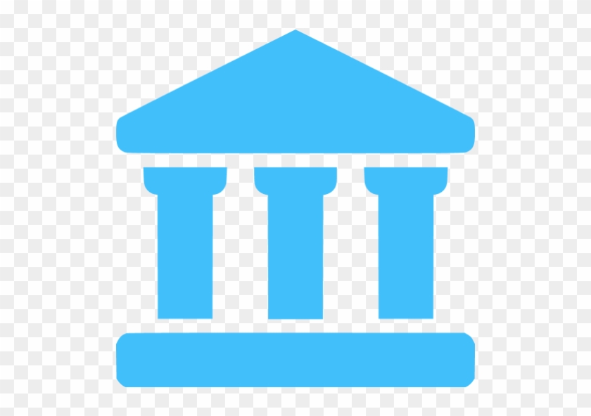 Caribbean Blue Museum Icon - Museum Icon Png #351140