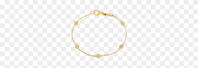 New Barocco18kt Gold Bracelet With Alternating Diamond - Colored Gold #351148