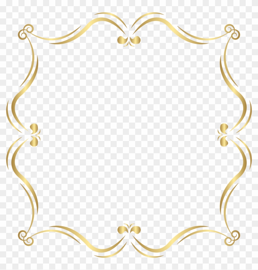 Gold Border Png Clip Art Image - Gold Border Png Clip Art Image - Free