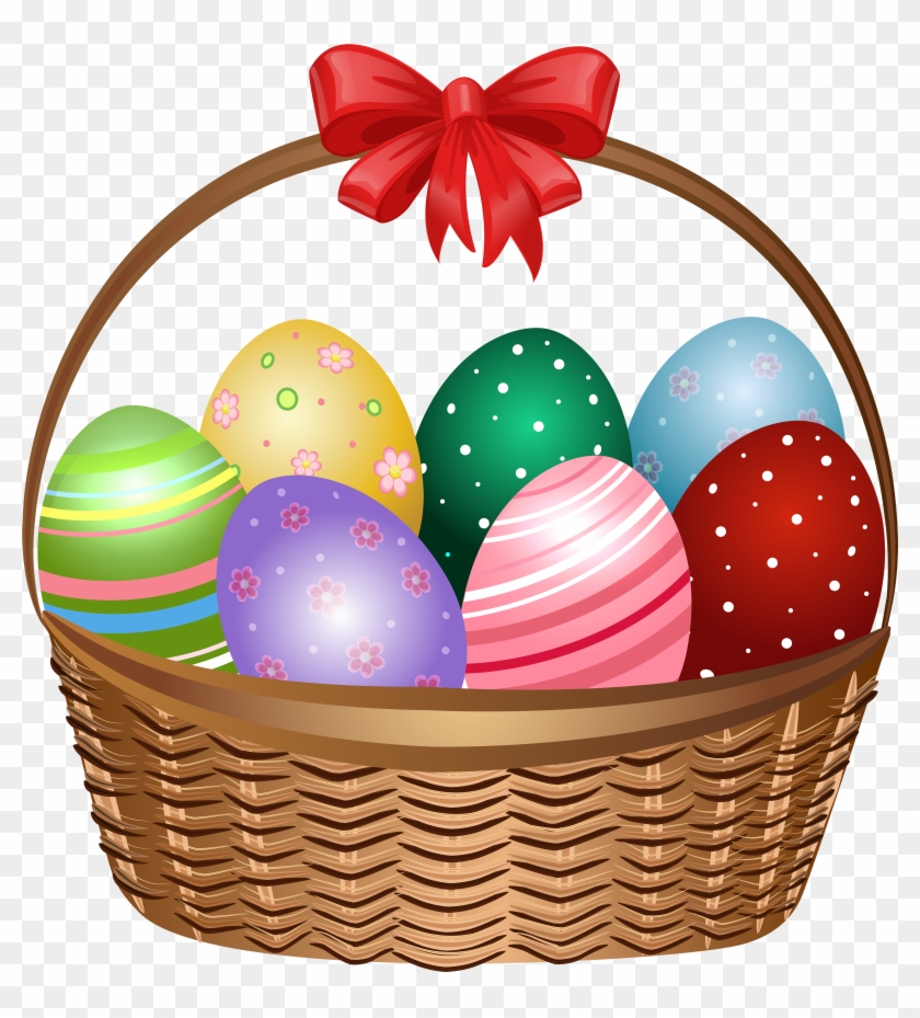 Easter Clipart Transparent Background - Easter Basket Images Clip Art #351190