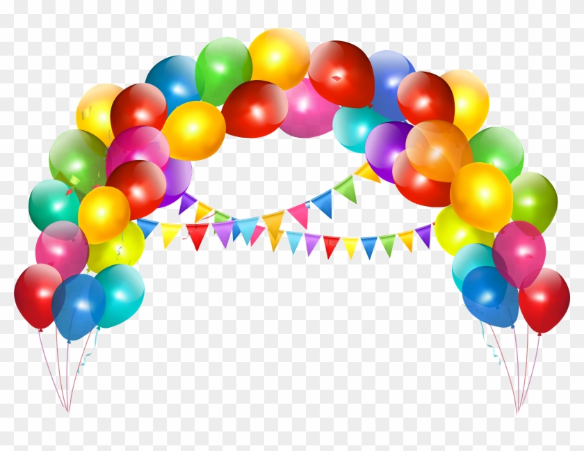 Free Balloons Clip Art - Thank You Everyone For The Birthday Wishes #351292
