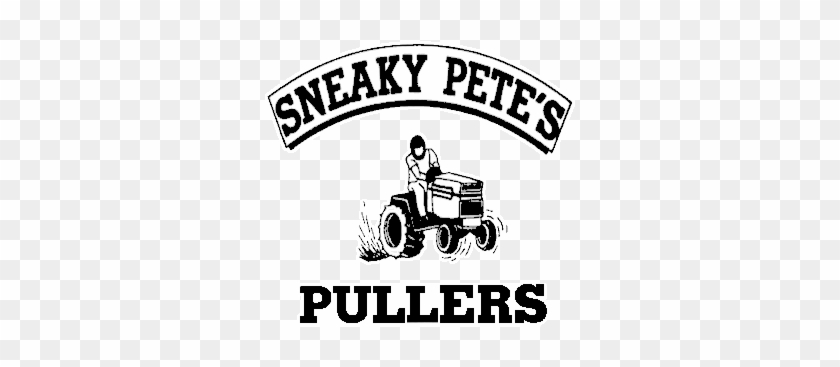 Sneaky Pete's Pullers - Garden Tractor Pulling Logo #351416