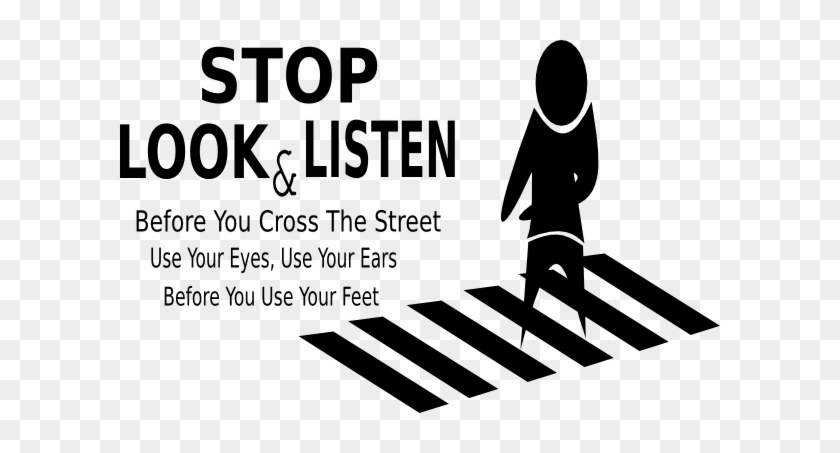 Pedestrian Safety Clip Art #351476