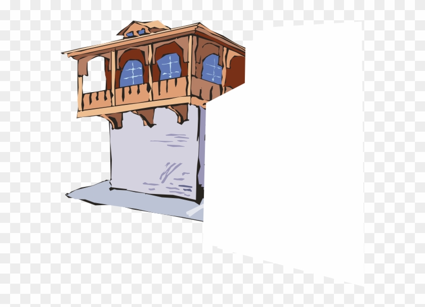 Just The Balcony Part Clip Art At Clker - Clip Art #351507