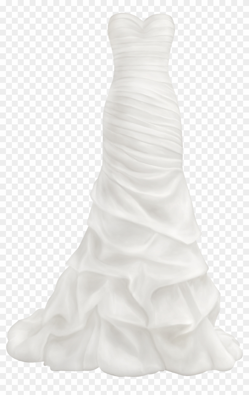 Pin Wedding Party Silhouette Clip Art - Beautiful Wedding Dress Png #351563
