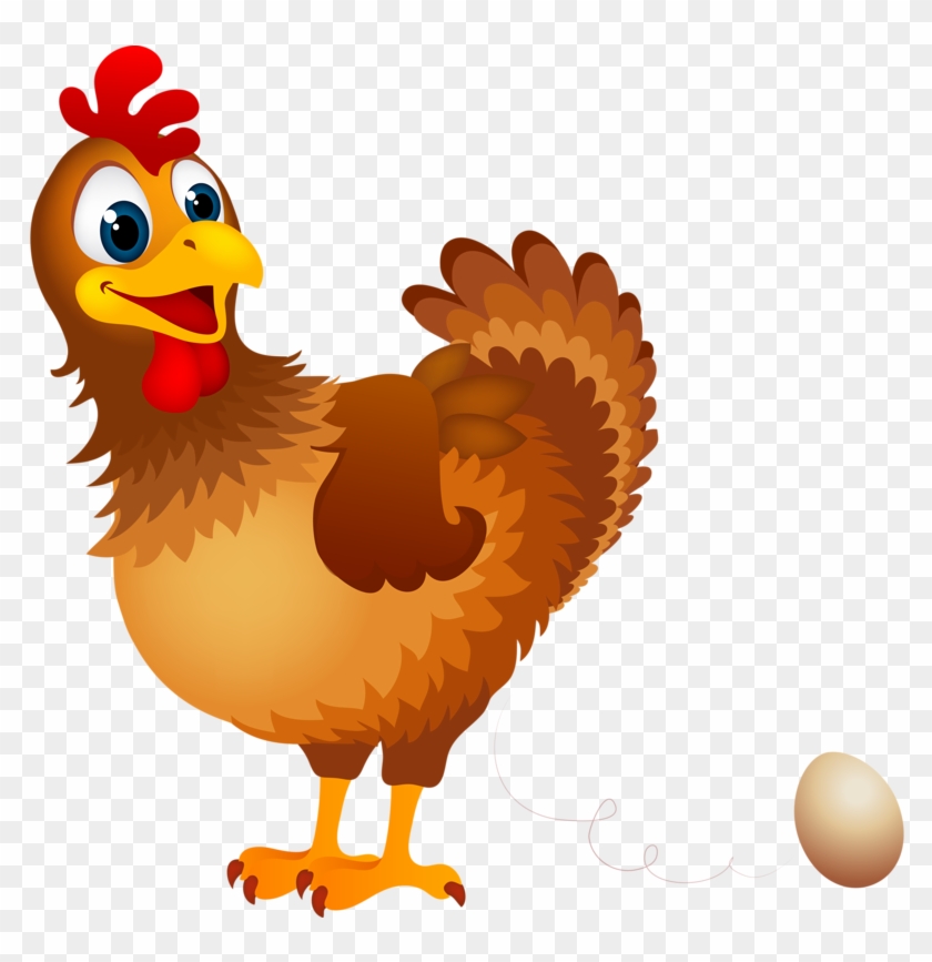 Фото, Автор Soloveika На Яндекс - Cartoon Chicken Laying Eggs #351617