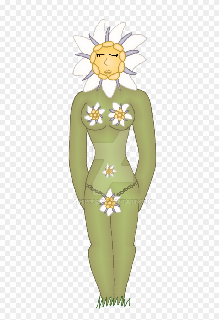 Emperornortonii 7 6 Edelweiss Flowerette By Hippo2 - Cocktail Dress #351649