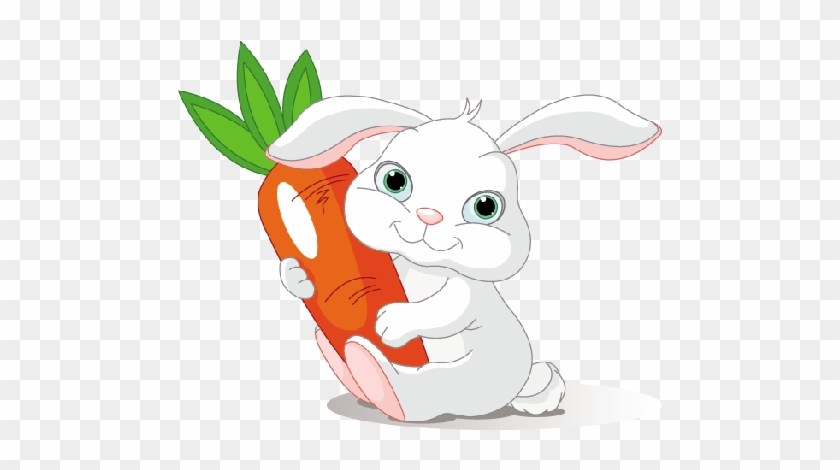 baby bunny rabbit holding carrot clipart images on rabbit with