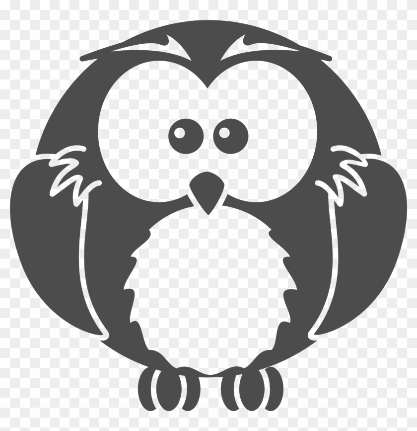 Free Cartoon Owl - Owl With Headphones Clipart #351716