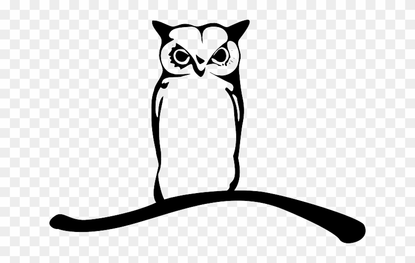 Branch Owl, Owlet, Eagle Owl, Animal, Bird, Twig, Branch - Vector Burung Hantu #351735