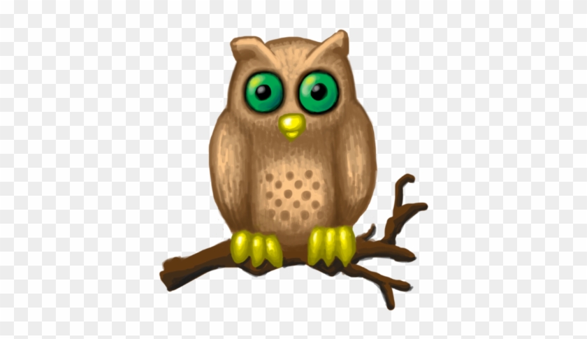 Creepy Clipart Owl - Owl #351831