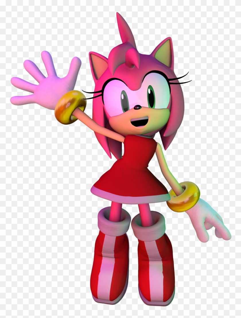 "hey, Sonic - Amy The Hedgehog 3d #351860