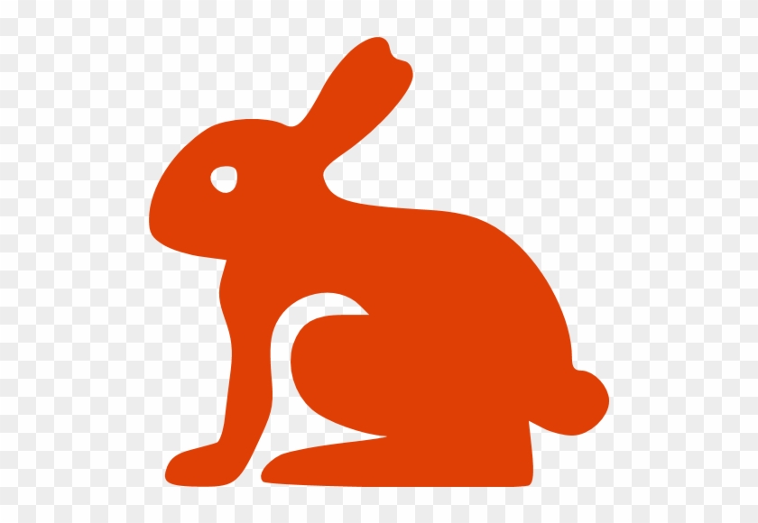 Soylent Red Easter Rabbit Icon - Conejo Icono #351864