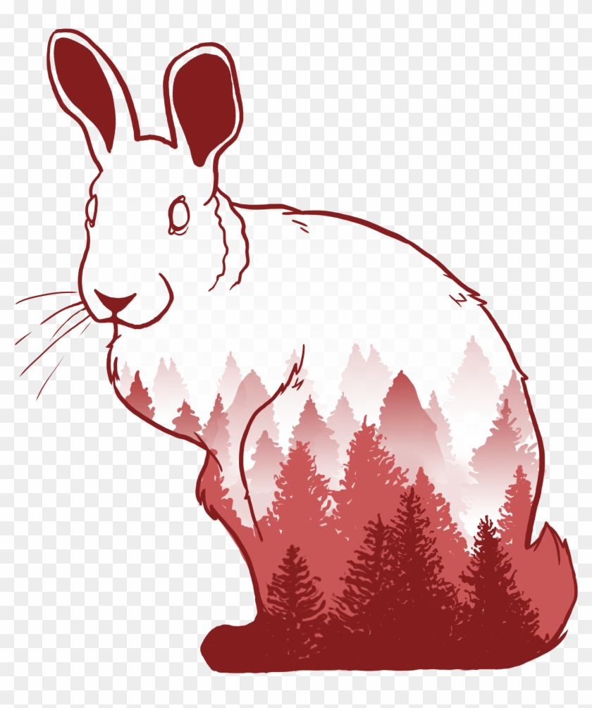 Red Rabbit Main Menu Logo - Domestic Rabbit #351867