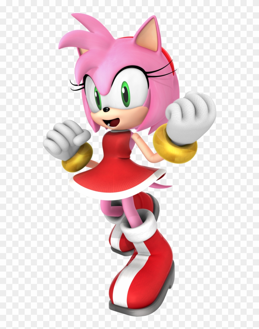 Amy, Team Rose 1/4 By Nibroc-rock - Sonic The Hedgehog Characters #351894