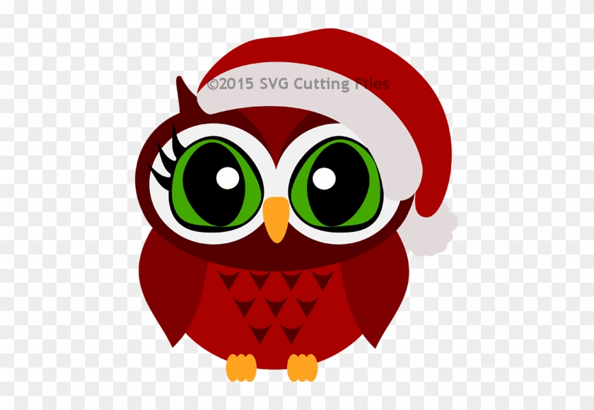 Santa Owl - Silhouette - Free Transparent PNG Clipart Images Download