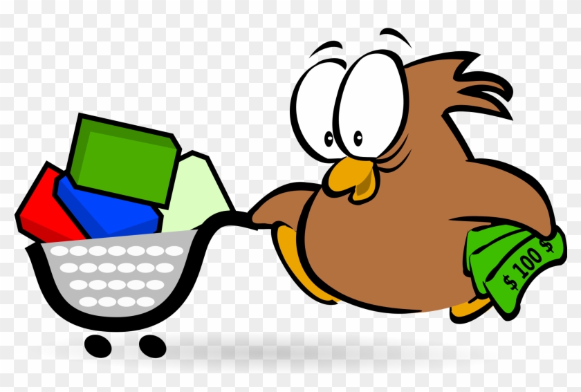 Owl Shopping By Mimooh - Scalable Vector Graphics #351914