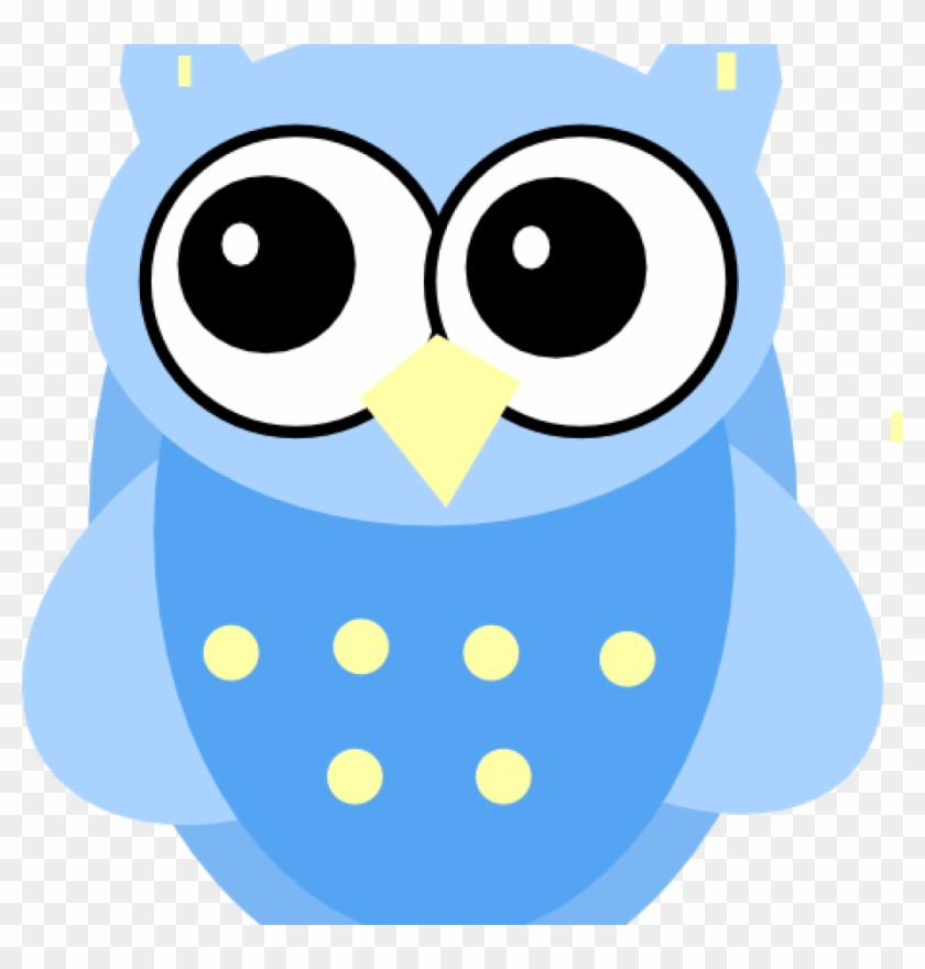 Baby Owl Clipart Blue Ba Owl Clip Art At Clker Vector - Baby Owl Clip Art #351981