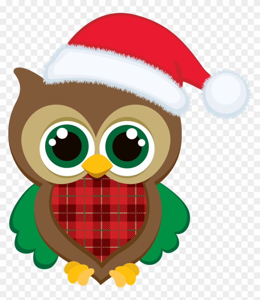 Winter Clipart - Christmas Owl Clipart #351986