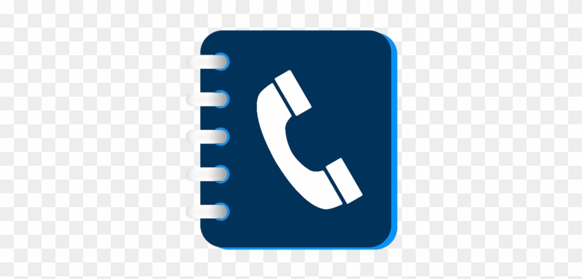 Telephone Directory Icon - Call Red Symbol Png #352050