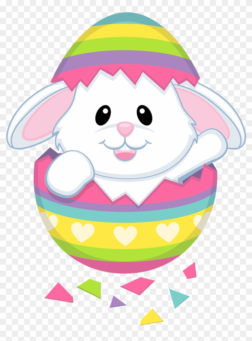 Cute Easter Bunny Transparent Png Clipart - Cute Easter Bunny Cartoon #352059