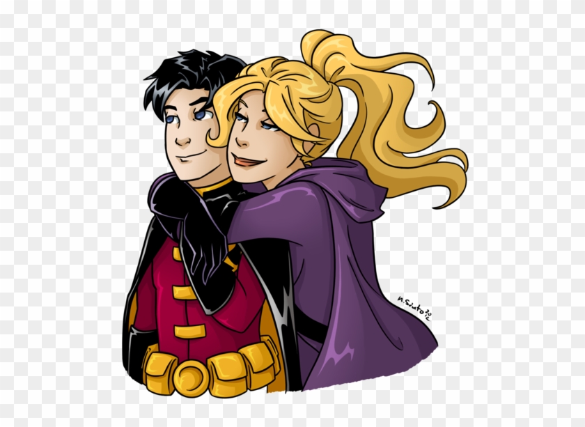 Jason Todd Stephanie Brown Red Hood Batgirl Het Gen - Stephanie Brown Tim Drake Fan Art #352091