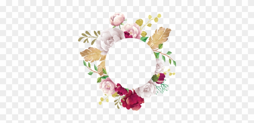 Flower Frame, Flower Frame, Flower, Frame Png And Vector - Flower Frame Png Transparent #352213